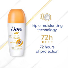 Load image into Gallery viewer, Dove Roll On Go Fresh Passion Fruit 72H Lasting Women's Antiperspirant 50ml,12pk