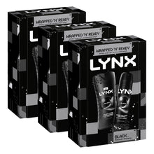 Load image into Gallery viewer, Lynx Black Duo Gift Set 2 piece, Choose Your Pack Size 1,2,3 or 4