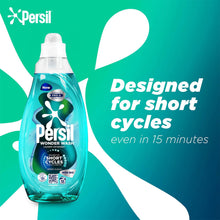 Load image into Gallery viewer, Persil Wonder Wash Liquid Laundry Detergent Non Bio Speed Clean 55W 1.485L, 2pk