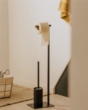 Load image into Gallery viewer, COSMIC Essentials Toilet Brush Holder Matt Black