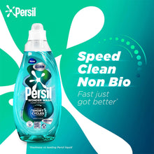 Load image into Gallery viewer, Persil Wonder Wash Liquid Laundry Detergent Non Bio Speed Clean 55W 1.485L, 2pk