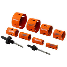 Load image into Gallery viewer, BAHCO 10PC BI-METAL HOLESAW SET (ELECTRICIAN)