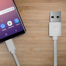 Load image into Gallery viewer, FX Factory USB-C Charging &amp; Data Cable 1m White Fast Sync, 2 Pack