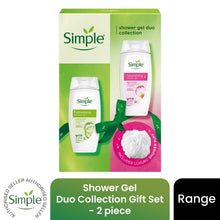 Load image into Gallery viewer, SIMPLE Shower Gel Duo Collection Gift Set 2 piece, Choose your pack 1,2,3 or 4