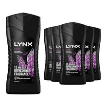 Load image into Gallery viewer, Lynx Excite 12-H Refreshing Fragrance Shower Gel Body Wash for Men, 6x225ml