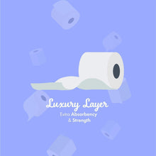 Load image into Gallery viewer, Splesh by Cusheen Quilted Lavender Fragrance 3 Ply Toilet Tissue Paper 36 Rolls