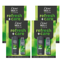 Load image into Gallery viewer, Dove Men+Care Refresh+Care Gift Set with Extra Fresh Bodywash &amp; Antiperspirant