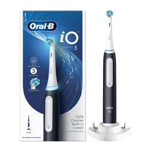 Load image into Gallery viewer, Oral-B iO3 Electric Rechargeable Toothbrush with 3 Cleaning Modes, Matt Black