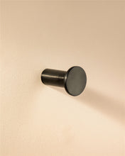 Load image into Gallery viewer, Cosmic Architect Sp Wall Hook | Circular Design | Brushed Black | Towel Hanger