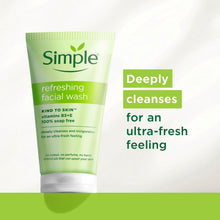 Load image into Gallery viewer, Simple Face Wash Range-Moisturising, Refreshing, Clear Pore Scrub or Glow, 150ml