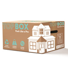 Load image into Gallery viewer, Topbox Large 48 Litre Double Walled Moving and Storage Boxes, 6 Boxes