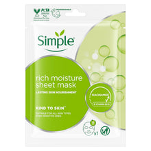 Load image into Gallery viewer, Simple Micellar Water Sheet Mask &amp; Biodegradable Wipes Bundle
