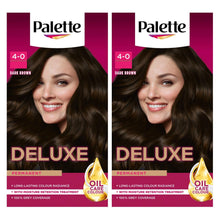 Load image into Gallery viewer, Palette Hair Dye Deep Black, Blue-Black, Blonde, Brown, Chocolate,Golden Chesnut
