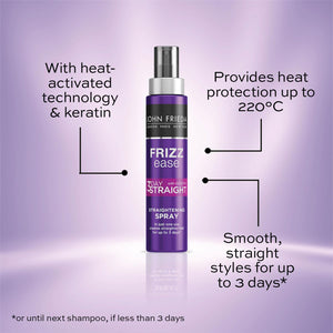 John Frieda Frizz Ease Haircare Range 3Day Straightening Spray & All-In-1 Serum
