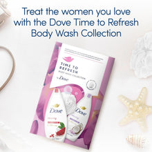 Load image into Gallery viewer, Dove Time to Refresh Body Wash Collection 2Pcs Gift Set for Her with Shower Puff