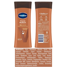 Load image into Gallery viewer, Vaseline Intensive Care Body Lotion Cocoa Radiant for Dry Skin 400ml, 6 Pack