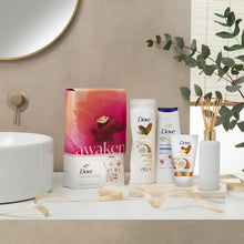Load image into Gallery viewer, Dove Awaken Gift Collection 3 Pieces Gift Set for Her with Reed Diffuser