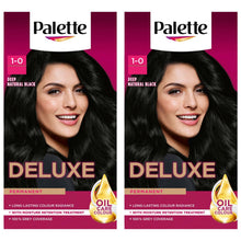 Load image into Gallery viewer, Palette Hair Dye Deep Black, Blue-Black, Blonde, Brown, Chocolate,Golden Chesnut
