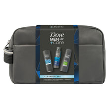 Load image into Gallery viewer, Dove Men+Care Cleanse+Care Washbag Gift Set 3 piece, Choose your pack 1,2,3 or 4