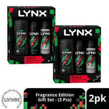 Load image into Gallery viewer, LYNX Africa Trio Gift Set 3 piece, Choose your pack 1,2,3 or 4