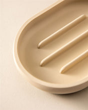 Load image into Gallery viewer, COSMIC Saona Resin Soap Dish, Elegant Design, Soft Touch, Sand Color