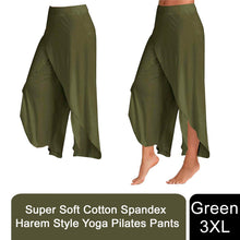 Load image into Gallery viewer, Super Soft Cotton Spandex Harem Style Yoga Pilates Pants, Choose Your Type