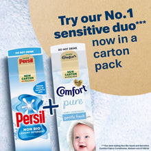 Load image into Gallery viewer, Persil Non-Bio Gentle Fabric Clean Laundry 35 Washes Liquid Detergent 945ml, 6pk