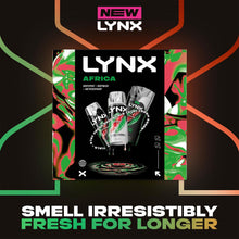 Load image into Gallery viewer, Lynx Africa Gift Set, Body Wash Spray Deodorant Trio,Long Lasting Freshness