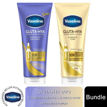 Load image into Gallery viewer, Vaseline Gluta-Hya Lotion Overnight Radiance &amp; Flawless Glow, 200ml Each