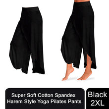 Load image into Gallery viewer, Super Soft Cotton Spandex Harem Style Yoga Pilates Pants, Choose Your Type
