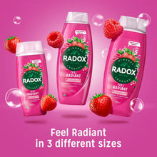 Load image into Gallery viewer, Radox Mineral Therapy Feel Radiant Shower Gel Revitalising Body Wash 675ml, 6pk