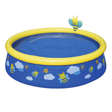 Load image into Gallery viewer, Bestway MyFirst Fast Set Assorted Paddling Spray Pool with Repair Patch,152x38cm