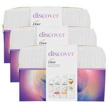 Load image into Gallery viewer, Dove Discover Deodorant, Lotion &amp; Bodywash 4Pcs Gift Set for Her with Beauty Bag