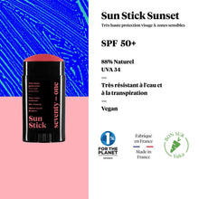 Load image into Gallery viewer, SeventyOne Percent Sun Stick SPF50+ The Sunset 15g Very High Sun Protection