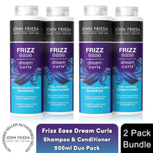 Load image into Gallery viewer, John Frieda Frizz Ease Dream Curls Shampoo &amp; Conditioner 500ml Sulphate Free