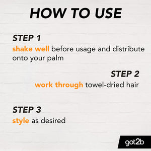 1pk, 2pk, 3pk or 6pk of 250ml Schwarzkopf got2b Twisted Curling Mousse