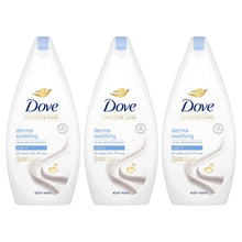 Load image into Gallery viewer, 3 Pack Dove Soothing Care Ultra Gentle Cleansing Body Wash, 450ml