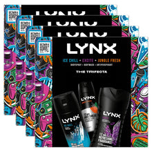 Load image into Gallery viewer, Lynx THE TRIFECTA Ice Chill, Excite &amp; Jungle Fresh 3 Pieces Gift Set for Him