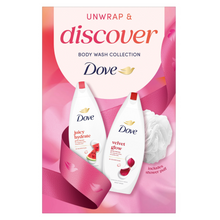 Load image into Gallery viewer, DOVE Unwrap &amp; Discover Body Wash Gift Set 2 piece, Choose your pack 1,2,3 or 4