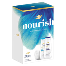 Load image into Gallery viewer, Dove Nourish Duo Advance Gift Set with Exfoliating &amp; Nourishing Bodywash