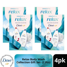Load image into Gallery viewer, DOVE Relax Body Wash Collection Gift Set 2 piece, Choose your pack 1,2,3 or 4