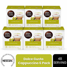 Load image into Gallery viewer, Nescafe Dolce Gusto Coffee Pods Caps Box of 16 Cappuccino Extra Cremoso
