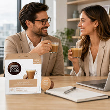 Load image into Gallery viewer, Nescafe Dolce Gusto Coffee Pods Caps Box of 16 Cortado Espresso Macchiato