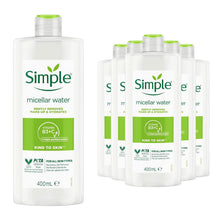 Load image into Gallery viewer, Simple Micellar Cleansing Water Hydrating Makeup Remover, 200ml or 400ml