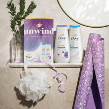Load image into Gallery viewer, Dove Unwind Duo Advance Gift Set with Exfoliating &amp; Anti Stress Bodywash