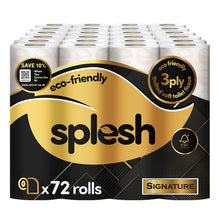 Load image into Gallery viewer, Splesh Toilet Roll Signature Scented 72 Rolls|Quilted 3-Ply Soft Toilet Paper