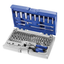 Load image into Gallery viewer, 1/4in Drive Socket &amp; Accessory Set, 73 Piece