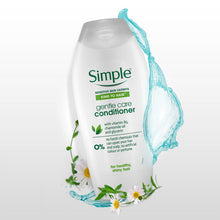 Load image into Gallery viewer, Simple Kind to Hair Gentle Care Conditioner with Vitamin B5 400ml, 3 or 6 Pack