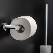 Load image into Gallery viewer, Cosmic Micra Toilet Holder | No Cover | Left | Black | 16x4.5x7 cm