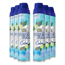 Load image into Gallery viewer, 1001 Carpet Fresh Feel Calm Upholstery Odour Remover Spray, 6x300ml